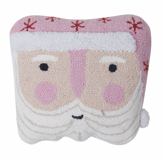 Pink Santa Pillow