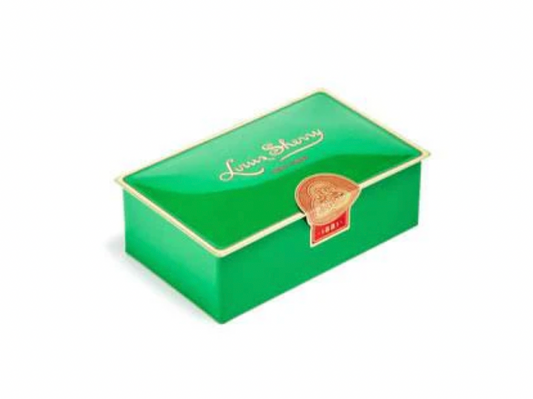 Jewel Box 2-Piece Candy Tin - Mistletoe Green