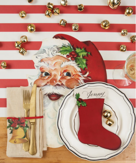 Die-Cut Santa Placemat