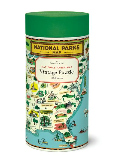 National Parks Map Puzzle