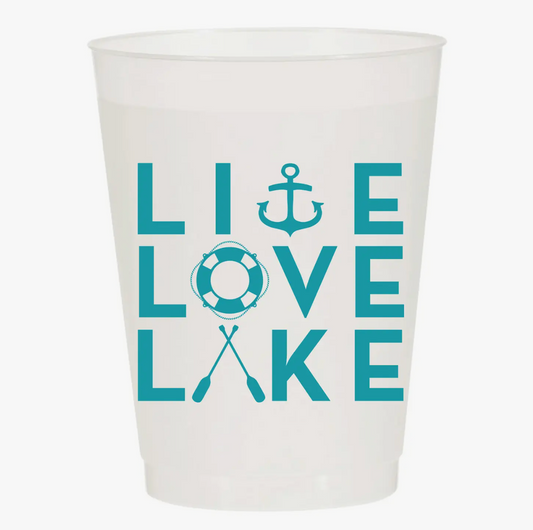 Live Love Lake Reusable Cups