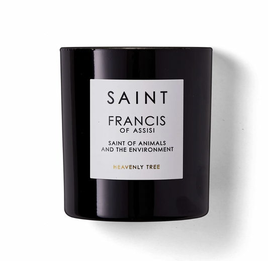 Saint Francis Candle