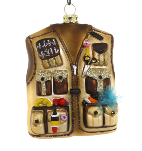 Fisherman's Vest Ornament