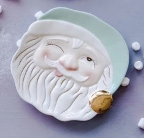 Papa Noel Cookie Plate