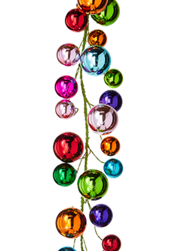 Multi Colored Ball Garland