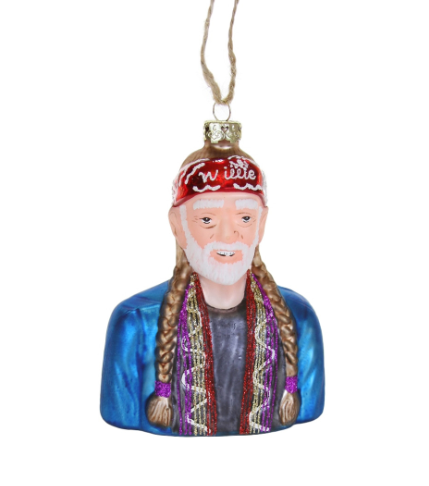 Willie Nelson Ornament