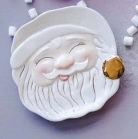 Papa Noel Cookie Plate