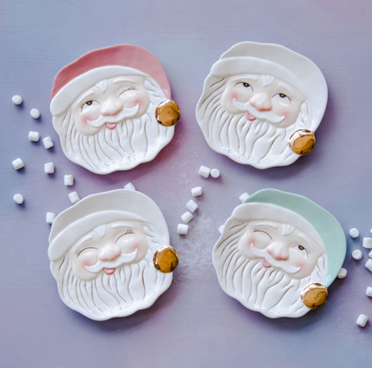 Papa Noel Cookie Plate