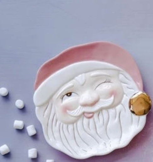 Papa Noel Cookie Plate